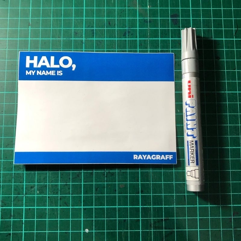 

STICKER PACK HELLO MY NAME - RAYAGRAFF