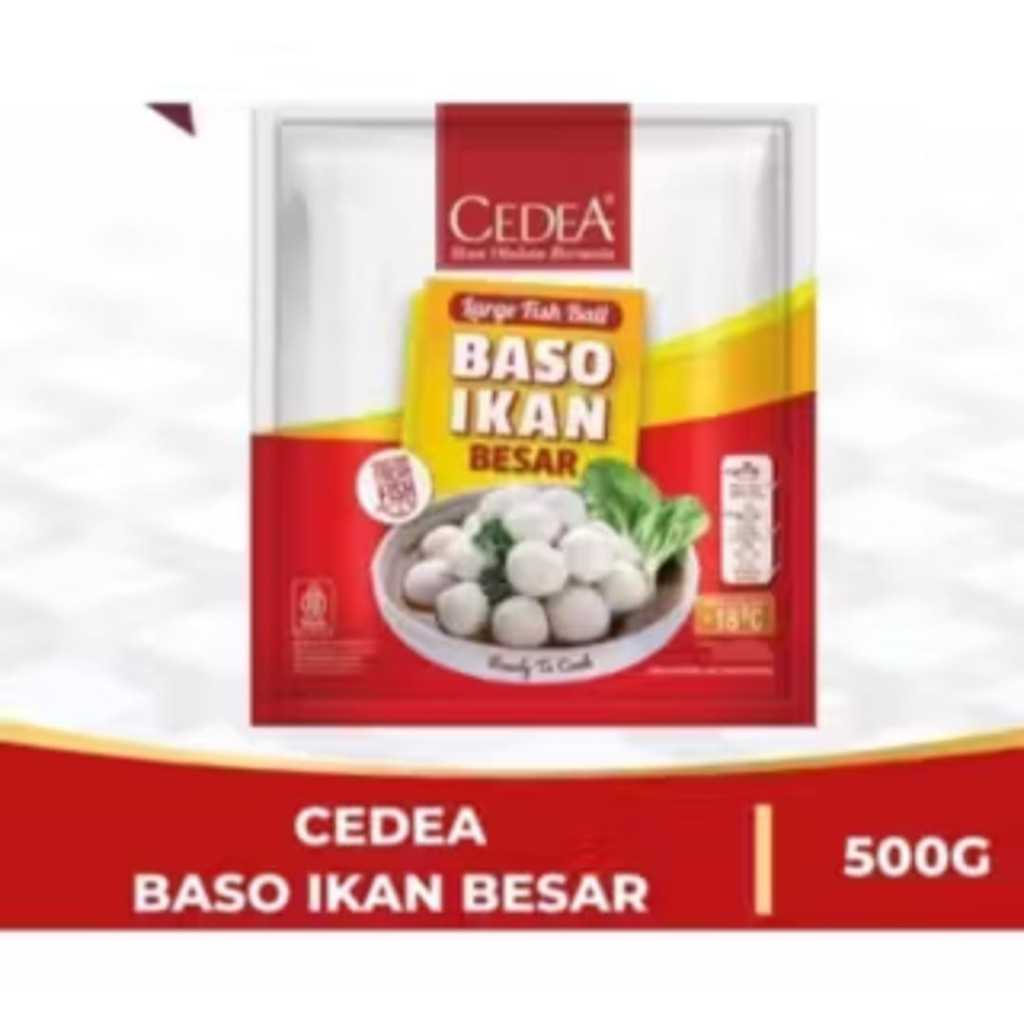 

Cedea Baso Ikan 500gr | Cedea Baso Ikan 1kg / fishball