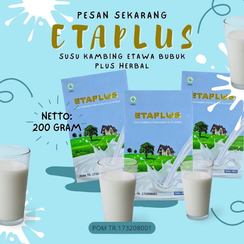 

Etaplus susu bubuk kambing etawa