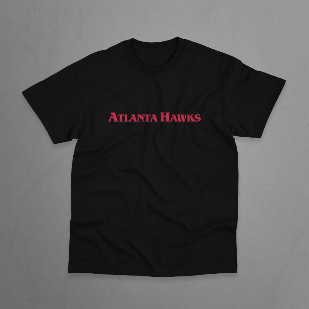 T-SHIRT HAWKS // KAOS HAWKS // ATLANTA HAWKS // KAOS BASKET NBA // 004