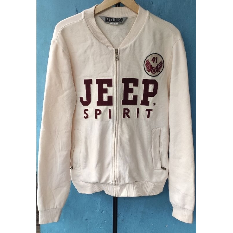 Jaket Bomber Jeep Spirit Full Zipper
