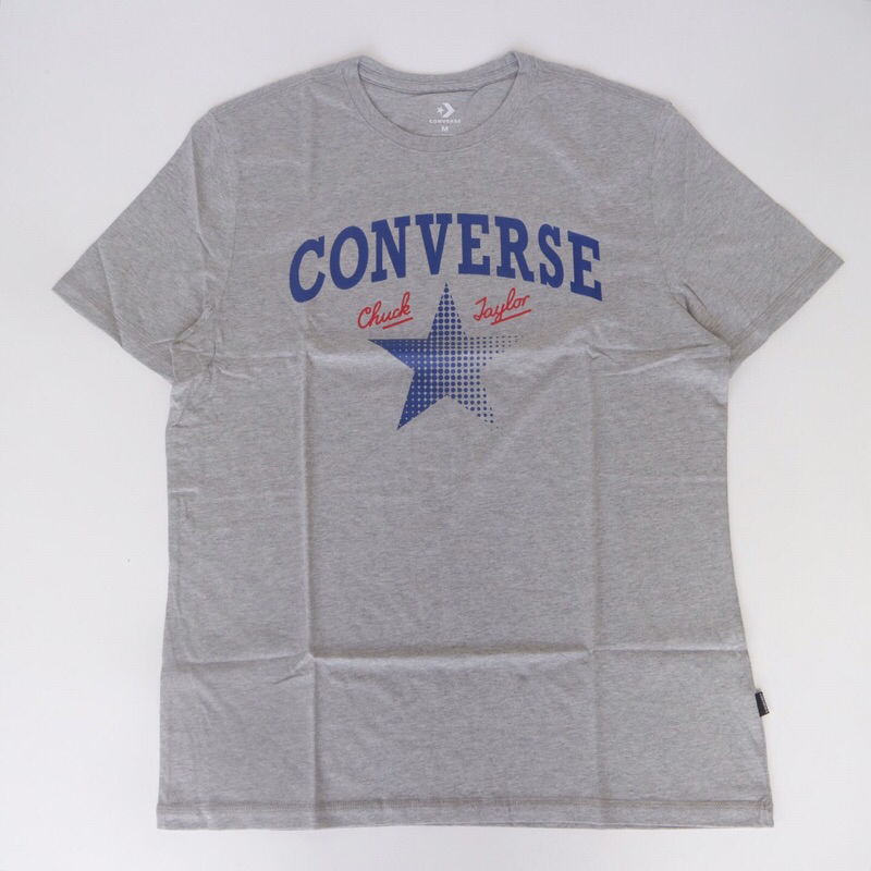 (New) Converse Star Gradient Men's Tee - Vintage Grey Heather