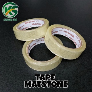 

ISOLASI / SELOTIP BENING 24 MM / 1 INCH PANJANG 72 YARD MERK MATSTONE