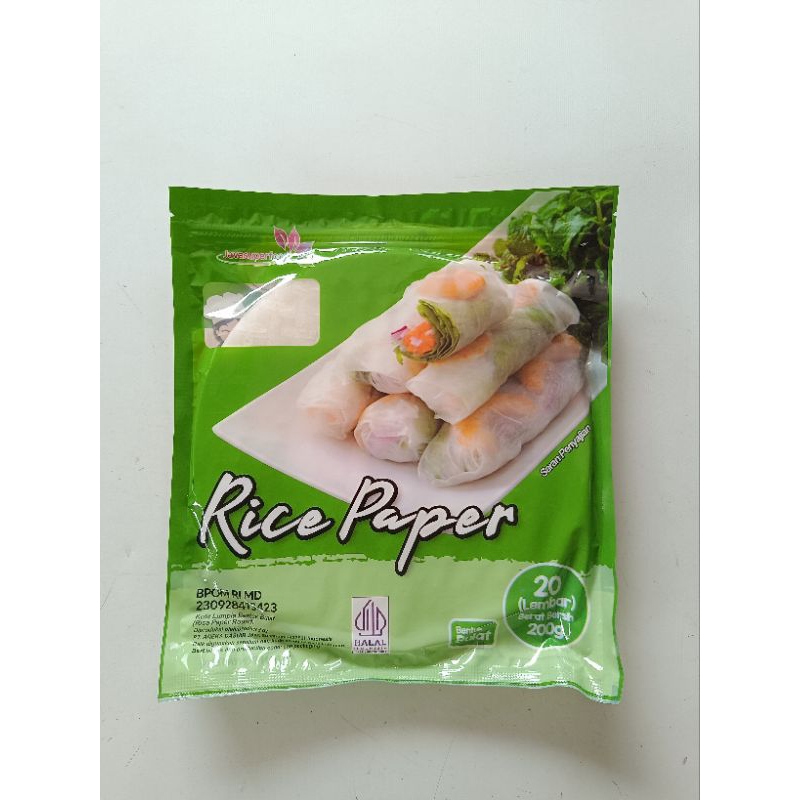 

RICE PAPER BULAT ISI 20