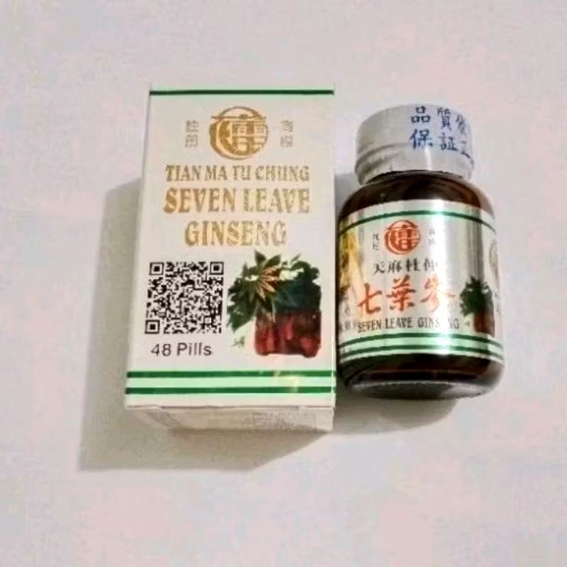 

seven leve ginseng tian ma tu chung 100%original