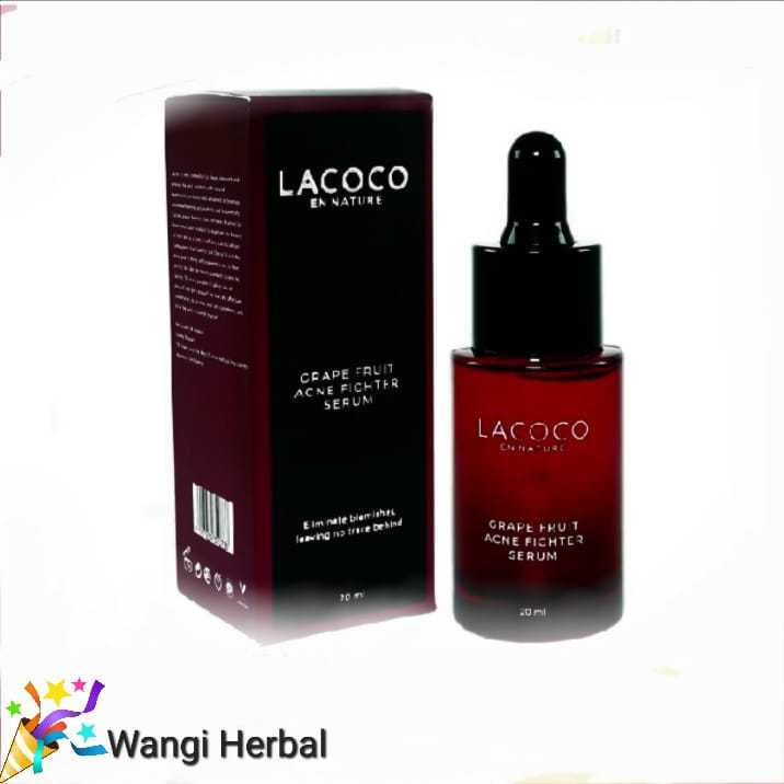 COD / GRAPESERUM - LACOCO GRAPE FRUIT ACNE FIGHTER SERUM 20ml / ORIGINAL NASA