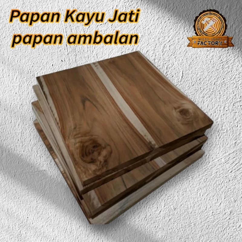 Papan Kayu Jati Asli daun meja