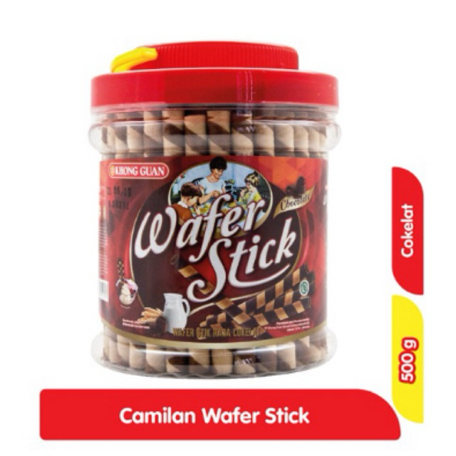 

Khong Guan Wafer Stick Bucket 500 g/ Astor Roll Khong Guan/ Astor Murah