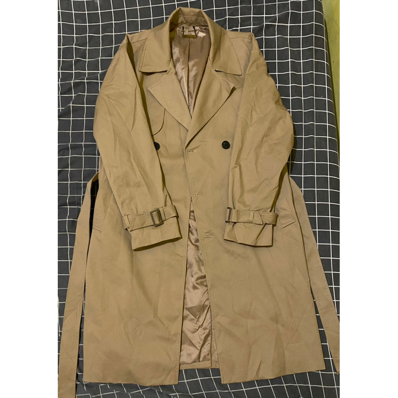 Long Coat / Coat Branded Draw fit (Baru, Tag lengkap) (Diweb 2,5 jt/ Coat Branded (Brand ini BA nya 