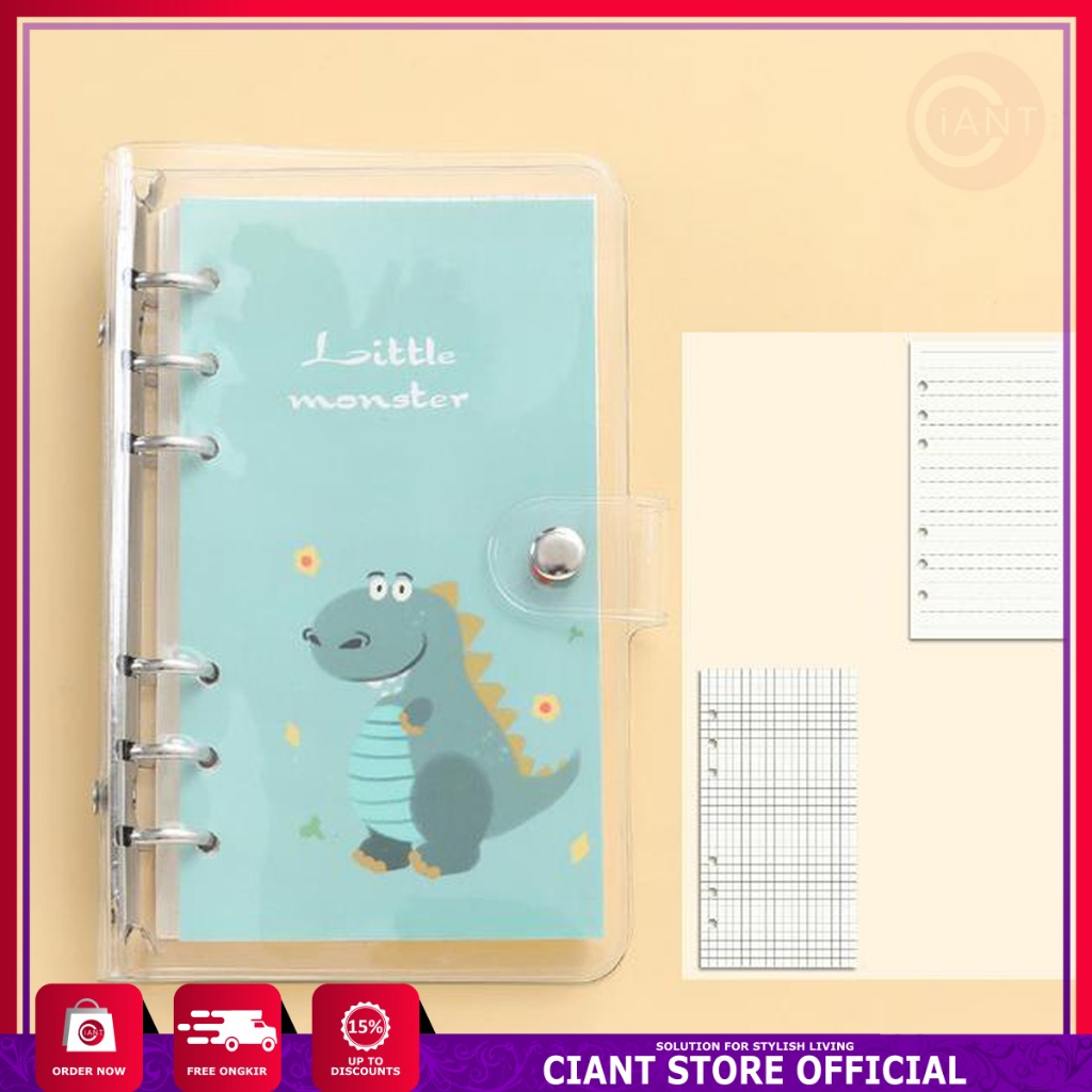 

BUKU DIARY BINDER CATATAN RING BOOK HORIZONTAL ADJUSTABLE NOTE AGENDA