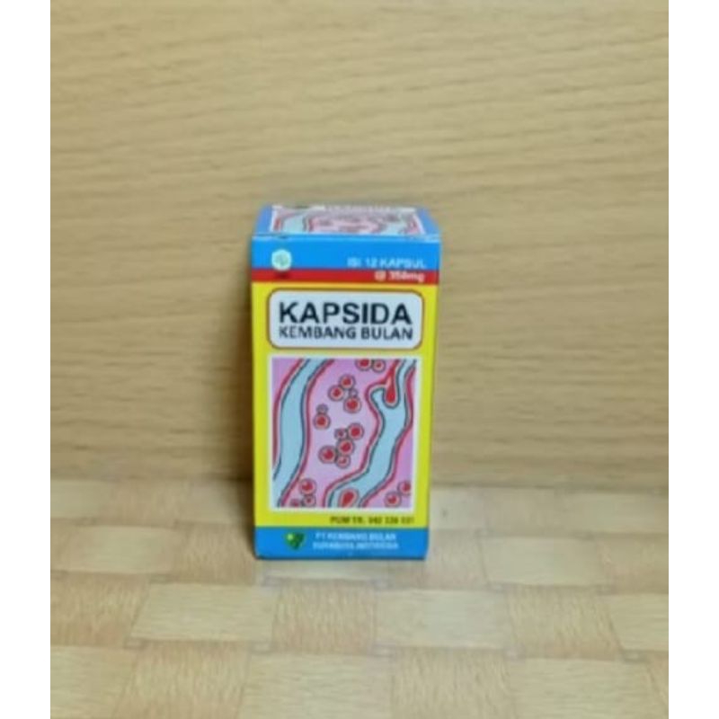 Kapsul kapsida kembang bulan | untuk membantu membunuh bakteri dan gatal-gatal