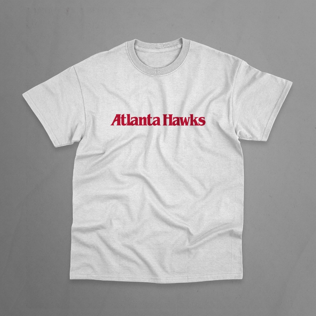 T-SHIRT HAWKS // KAOS HAWKS // ATLANTA HAWKS // KAOS BASKET NBA // 015