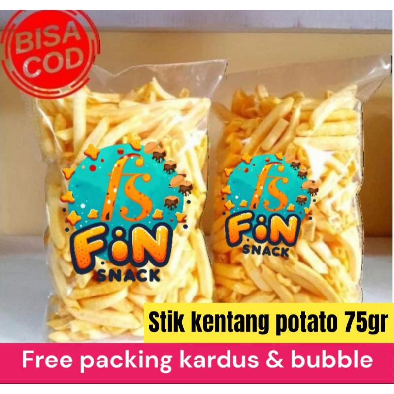 

Makanan Ringan Stik Kentang Potato Jagung Bakar Snack Kiloan 75 Gram