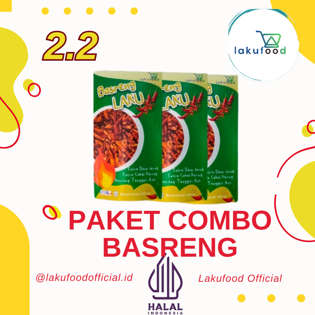 

PAKET 3PCS BASRENG LAKUFOOD