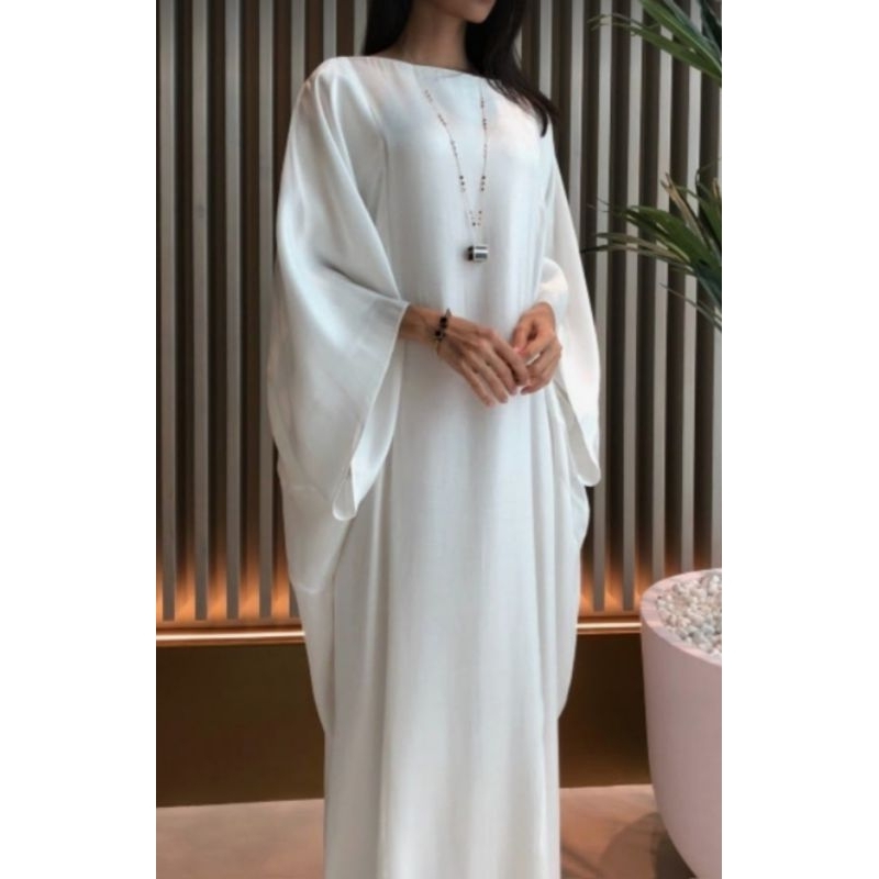 KAFTAN SATIN FAYUH II ABAYA SATIN II KAFTAN SATIN PREMIUM II KAFTAN LEBARAN