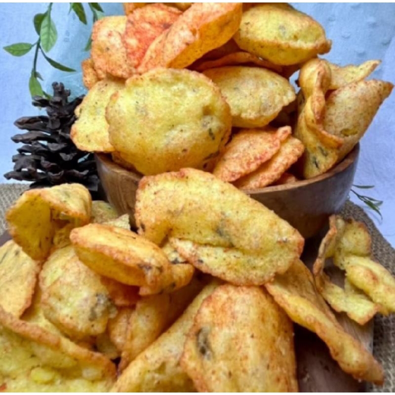 

KRIPIK COMRING BAWANG SPESIAL RASA PEDAS GURIH UK.250GRAM/TERMURAH/ALLBAKTI SNACK/SNACK VIRAL.