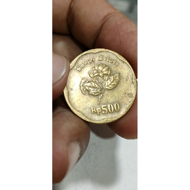 koin 500 melati besar murah 10 pcs