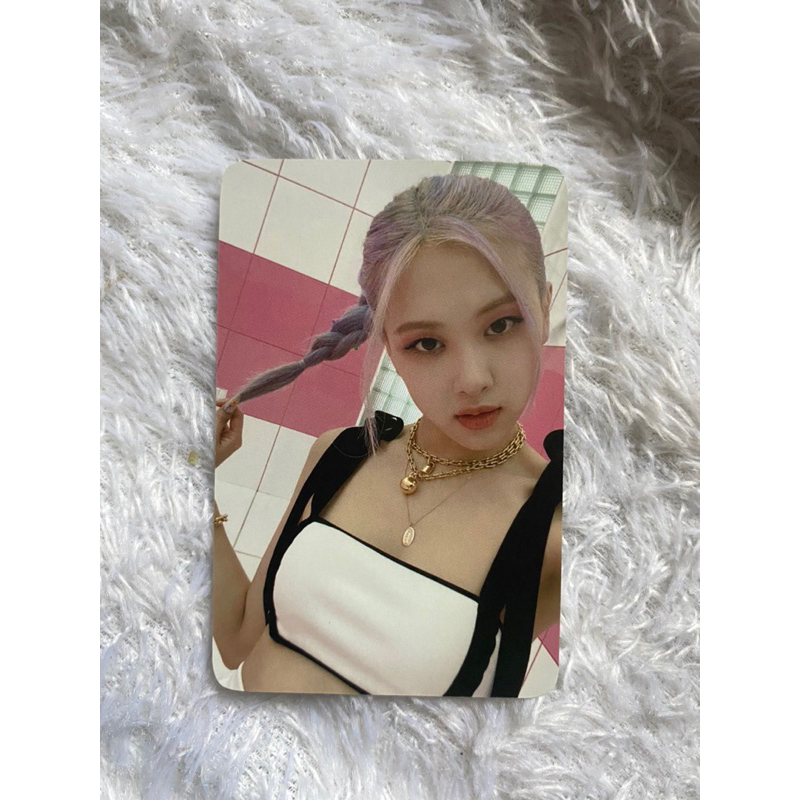 photocard blackpink rose’