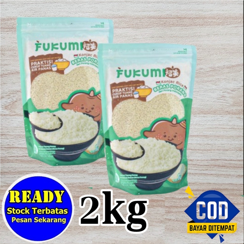 

Konjac rice beras porang 1 Kg