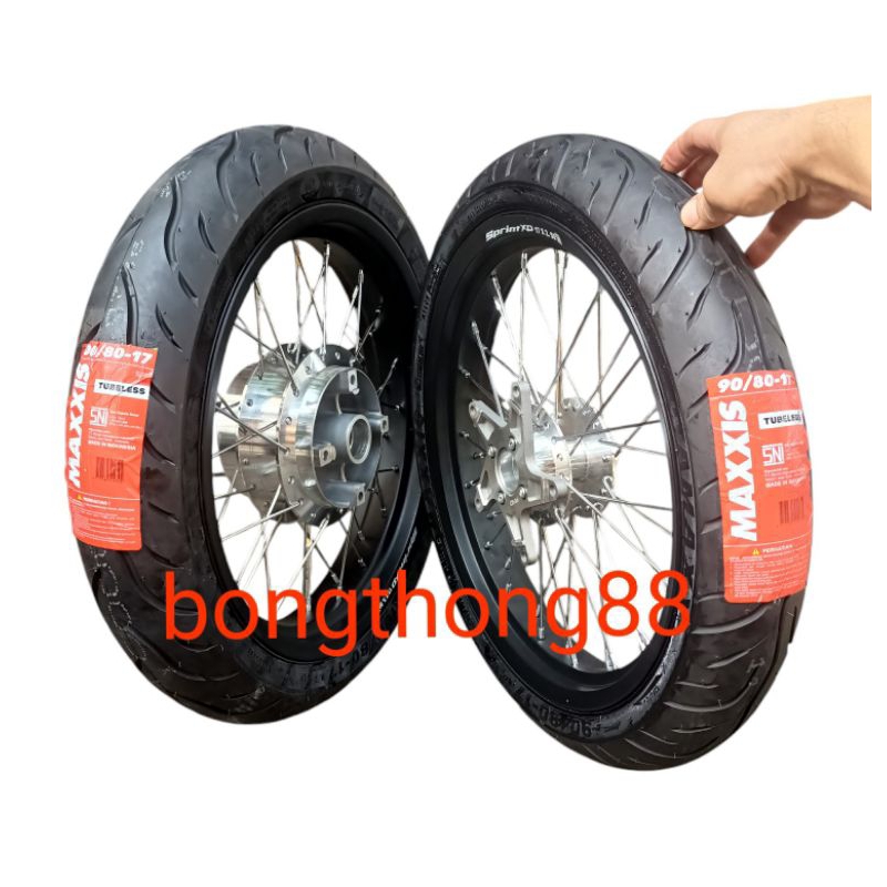 Paketan Velg Tapak lebar ring 17 250x300 Ban Maxxis Supra X 125 Verza Cb150 Verza injeksi Cb150- Cbr