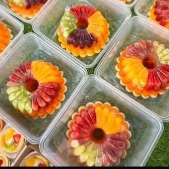 

Hampers puding mix fruit free vla