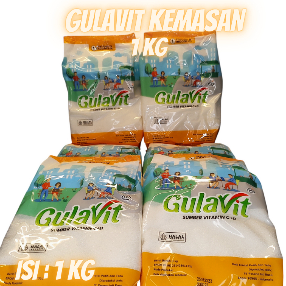 

gula pasir gulavit 1 kg gula bervitamin c