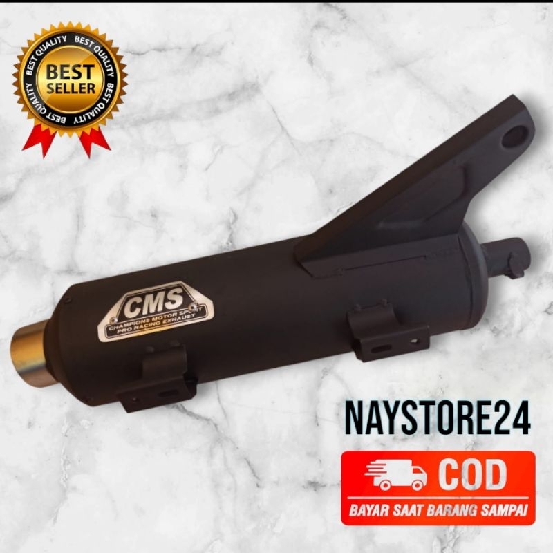 knalpot Tsukigi copy CMS Racing terlaris Beat,Vario,mio