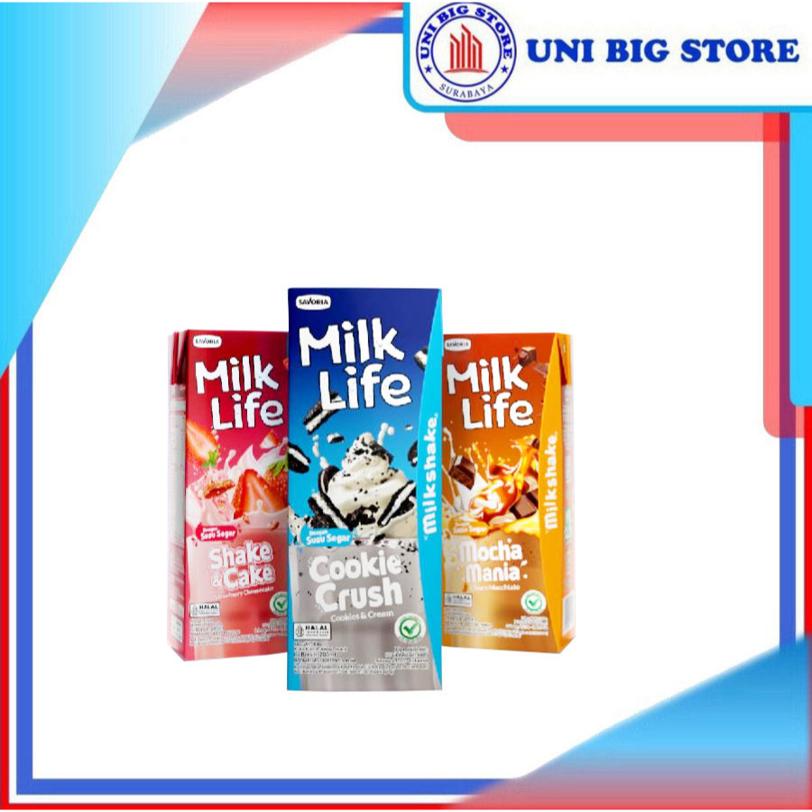 

Milk Life Milk Shake Cookie Crush | Shake & Cake | Mocha Mania 200ml