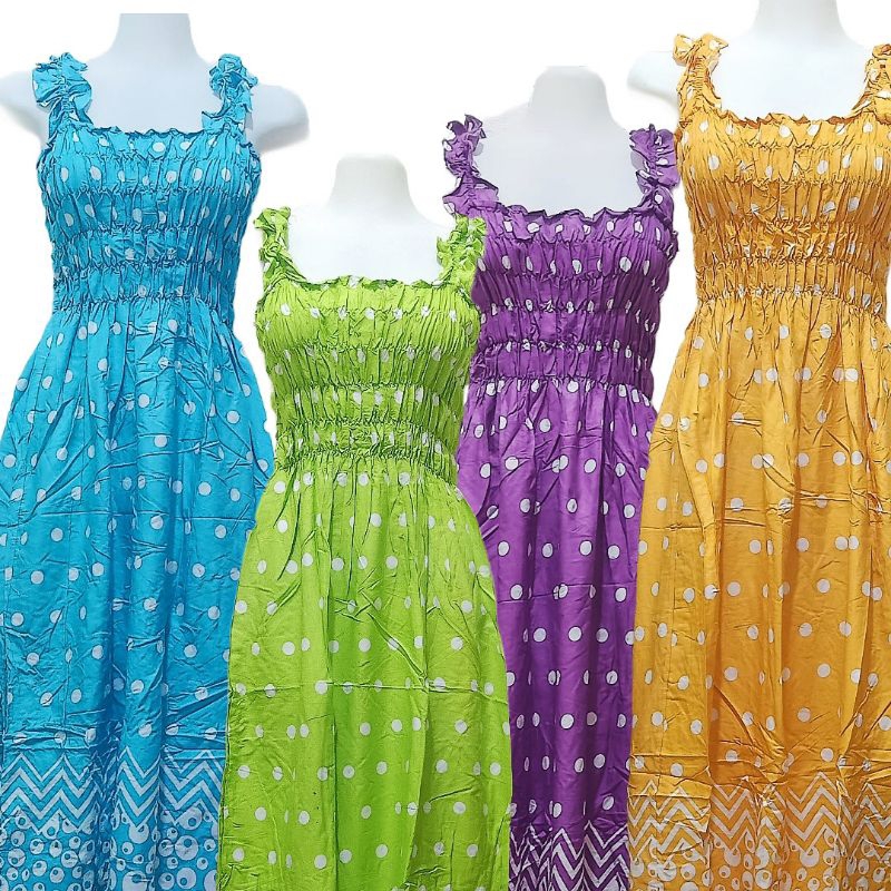 BALIKPAPAN Daster Kerut Dada Tali Satu