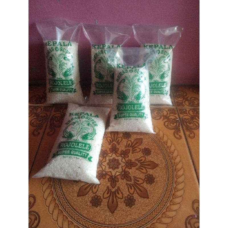 

PAKET HEMAT RESELLER/WARUNG BERAS ROJO LELE 1KG ISI 5PCS