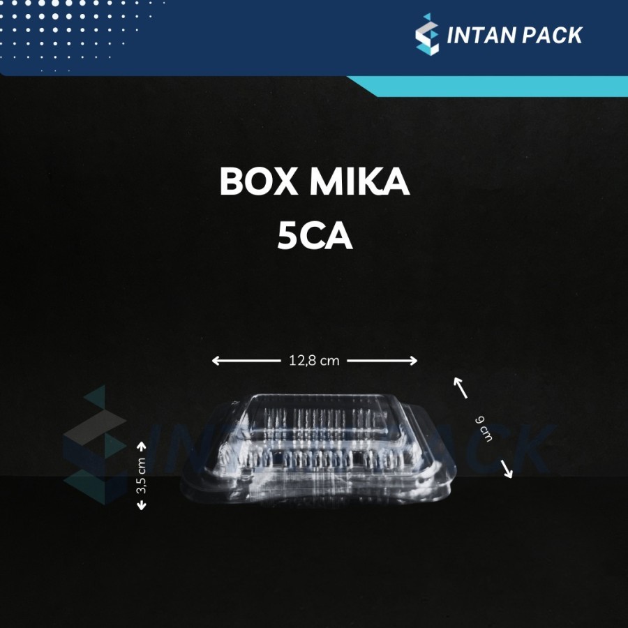 Mika Box Tray 5CA Box Kemasan Nasi (100 pcs)