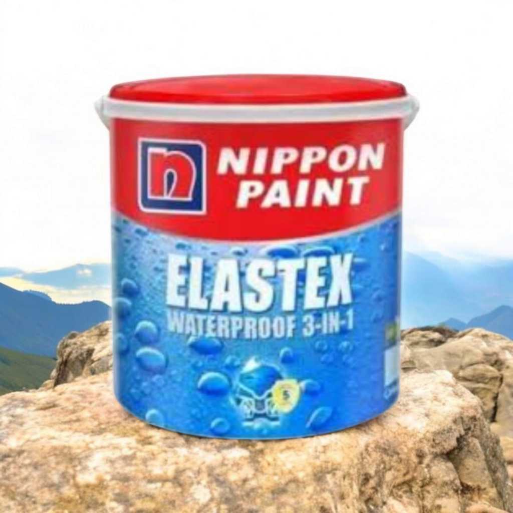 Cat tembok Elastex 3 in 1 / elastex nippon paint waterproof