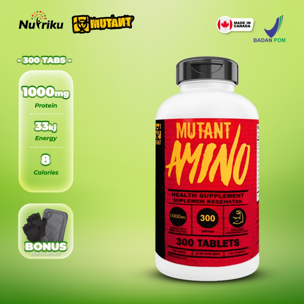 Mutant Amino 300 tabs Suplemen
