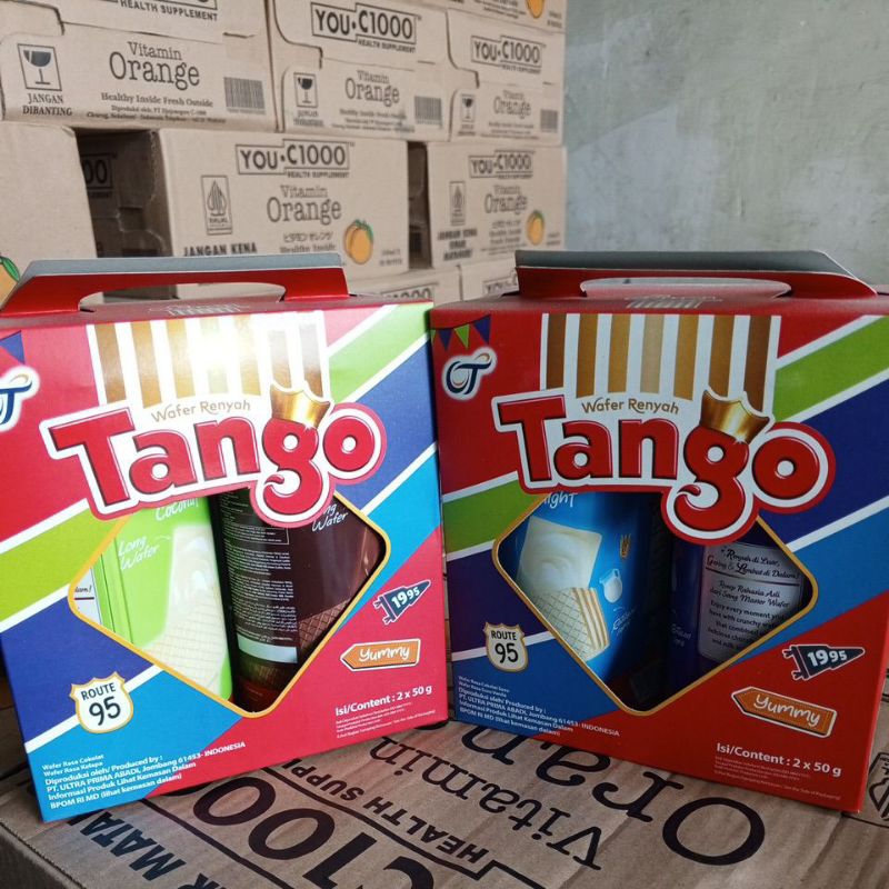 

TANGO WAFER DUO COKLAT 2 X 50 GR