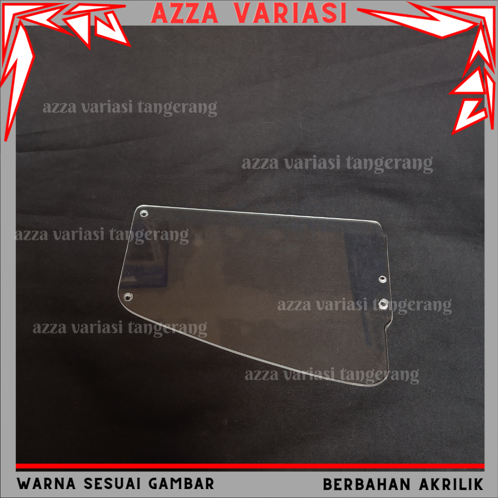 TUTUP COVER BAGASI MIO J MIO GT MIO S 125 XRIDE 125 MIO M3 MIO Z BAHAN AKRILIK PELINDUNG BOX BAGASI 