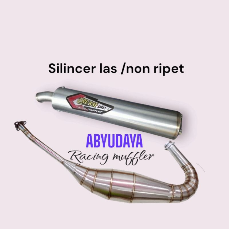 Knalpot ninja R knalpot ninja RR S SS knalpot ninja 150 cc silincer las non ripet bukan rivet knalpo