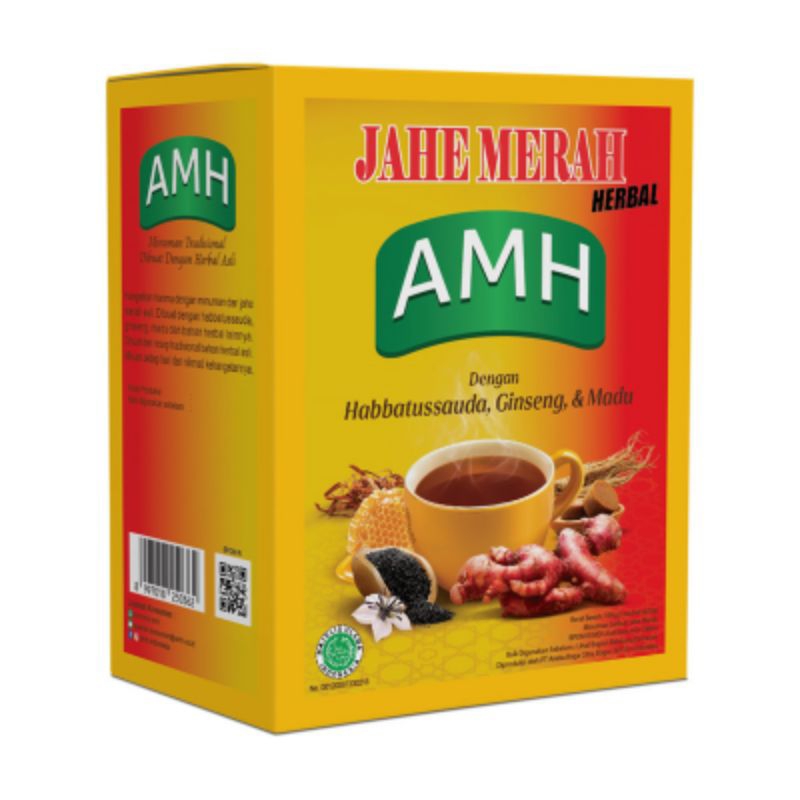 

Jahe merah AMH 1 Renceng 10 Sachet Yogies bandung