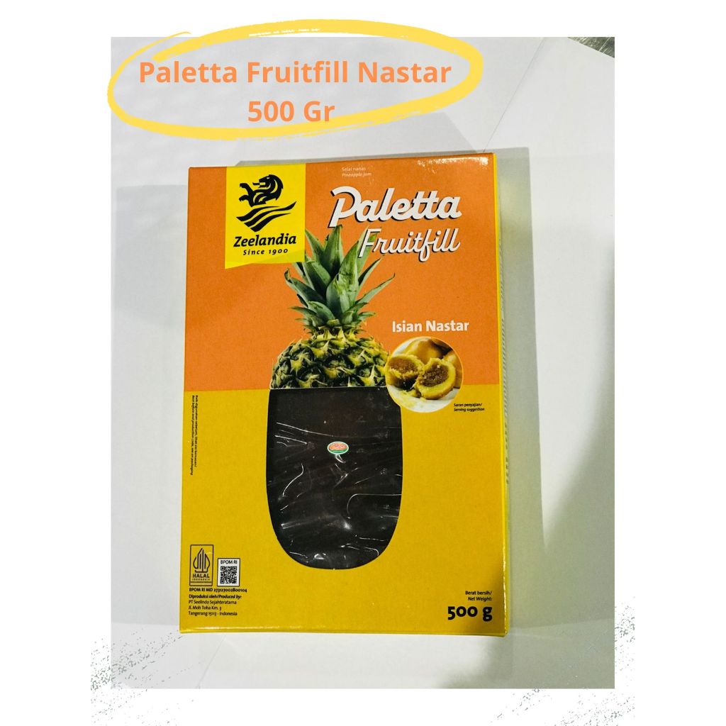 

PALETTA FRUITFILL NASTAR 500 GR