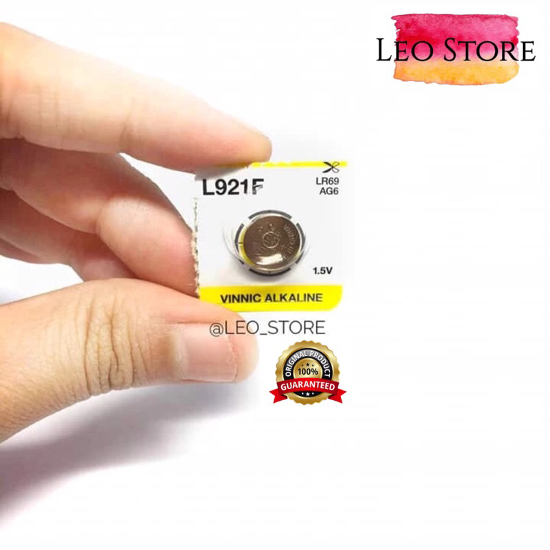 LEO STORE - BATERAI JAM TANGAN VINNIC KUALITAS TERJAMIN (NOMOR : L 921F / L69) READYSTOCK
