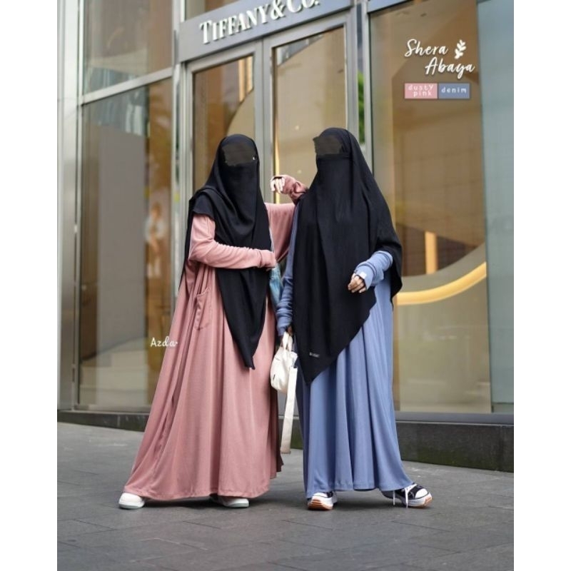 SHERA ABAYA KNIT BY AZDA