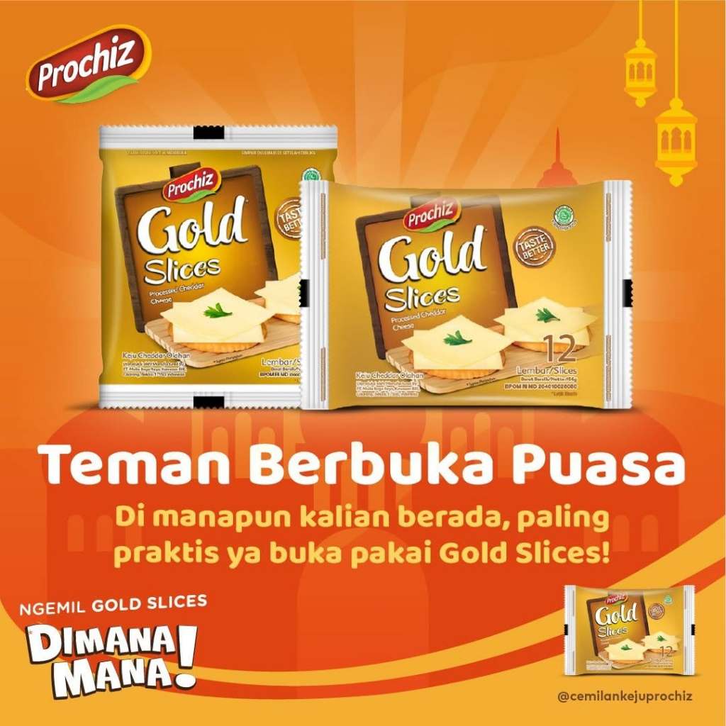 

HM ~ 1 RENCENG PROCHIZ KEJU GOLD SLICES 26gr ISI 2 LEMBAR / PACK KEJU CHEDDAR SUSU OLAHAN MAKANAN RINGAN CEMILAN ENAK