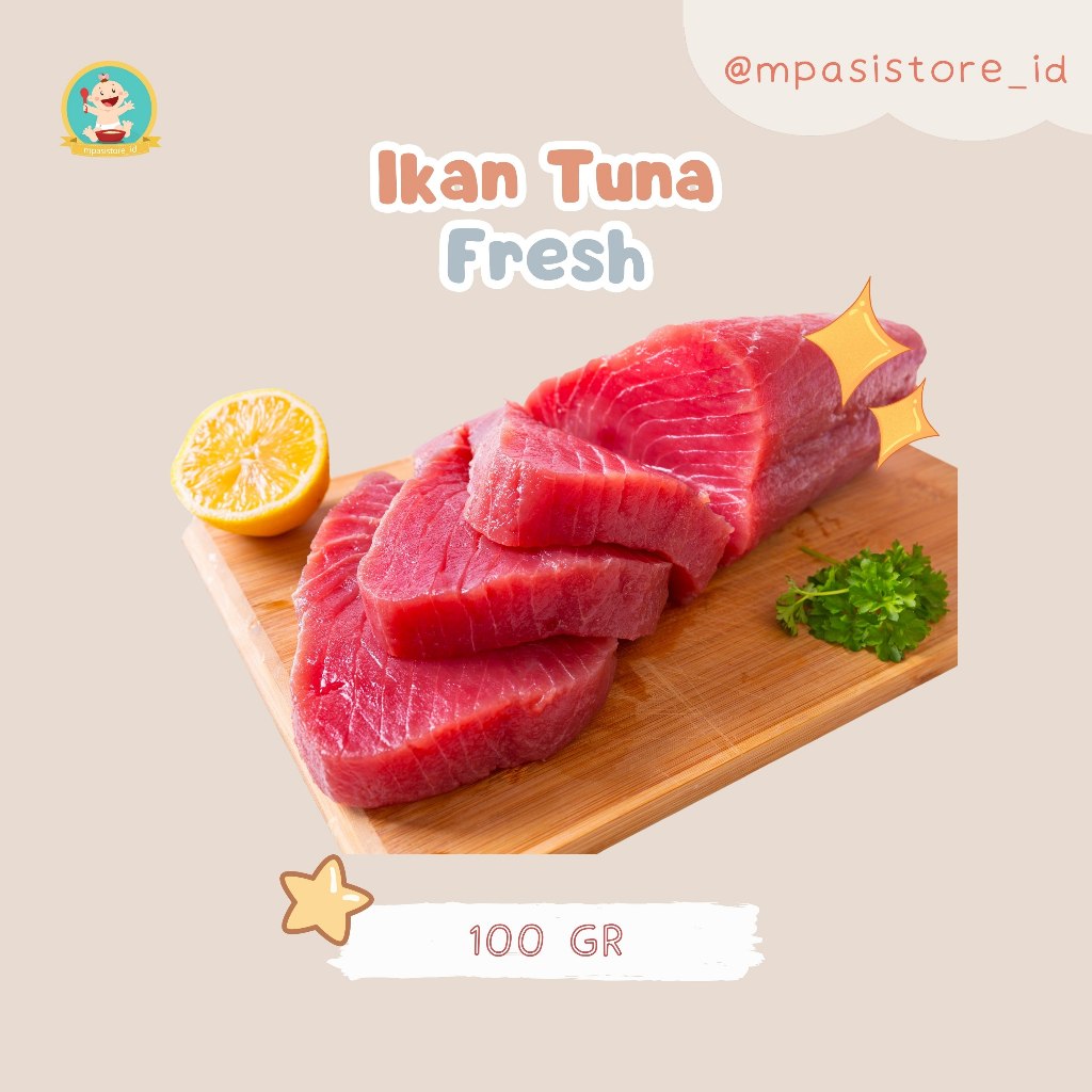 

Ikan Tuna Fresh Untuk MPASI Bayi Kemasan 100grm