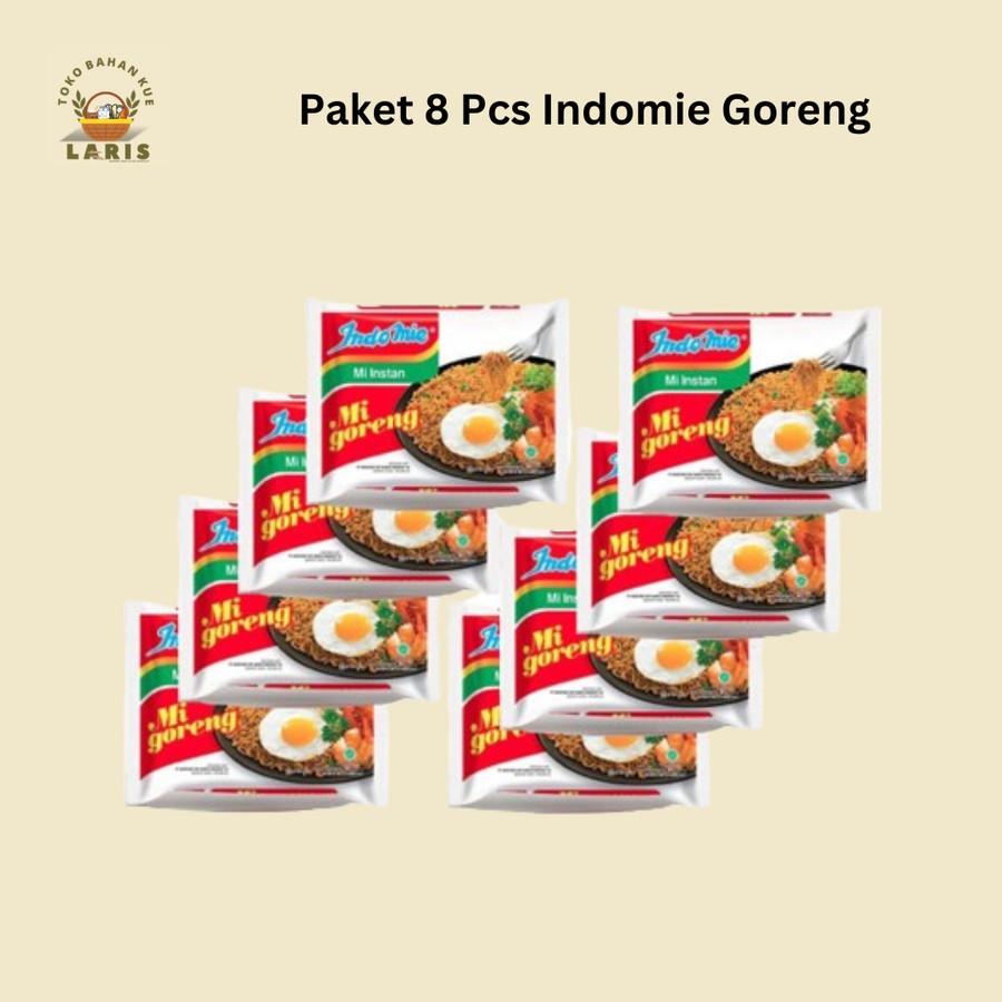 

INDOMIE PAKET 8 PCS