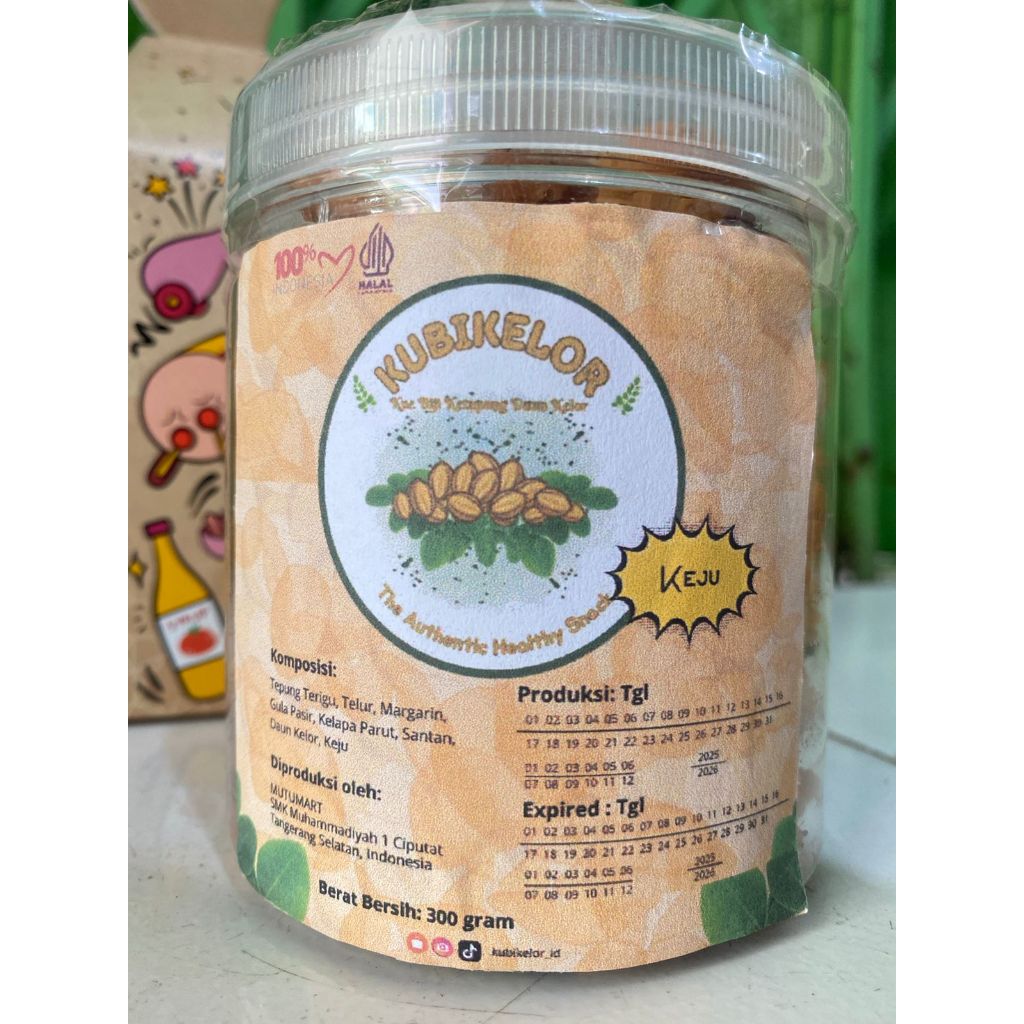

Kue Biji Ketapang Daun Kelor