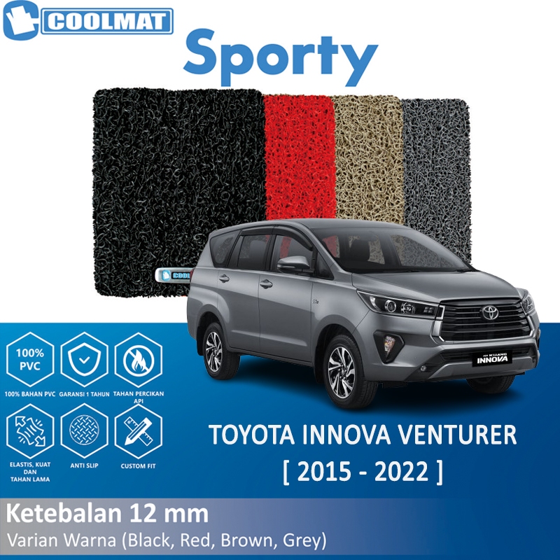 CARPET / KARPET MOBIL PREMIUM COOLMAT TOYOTA INNOVA VENTURER (2015-2022)