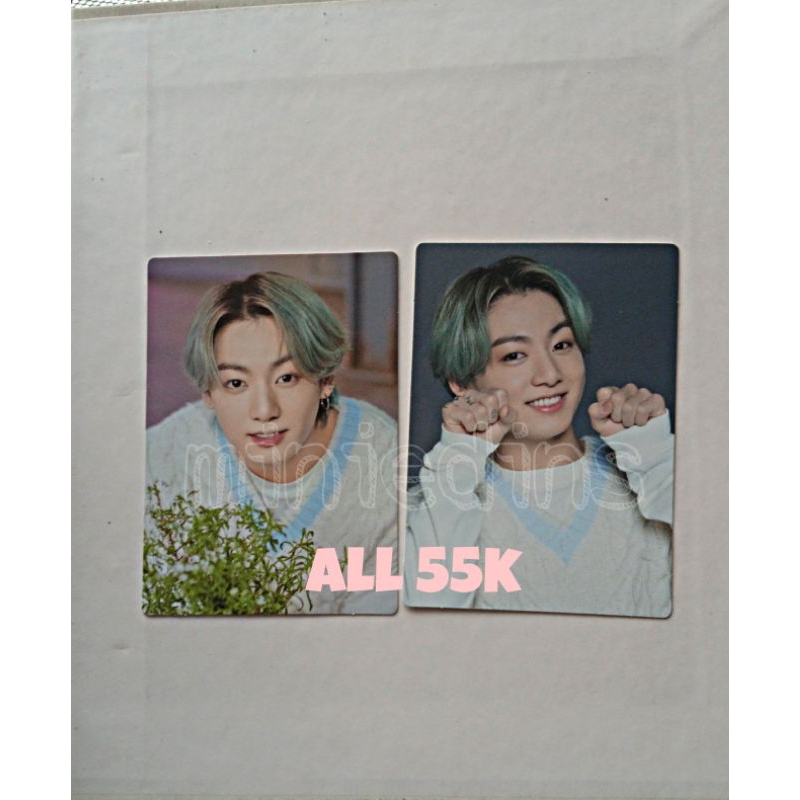 Offcial Photocard BTS Sowozoo 2021 pc Jungkook sowozoo unyel
