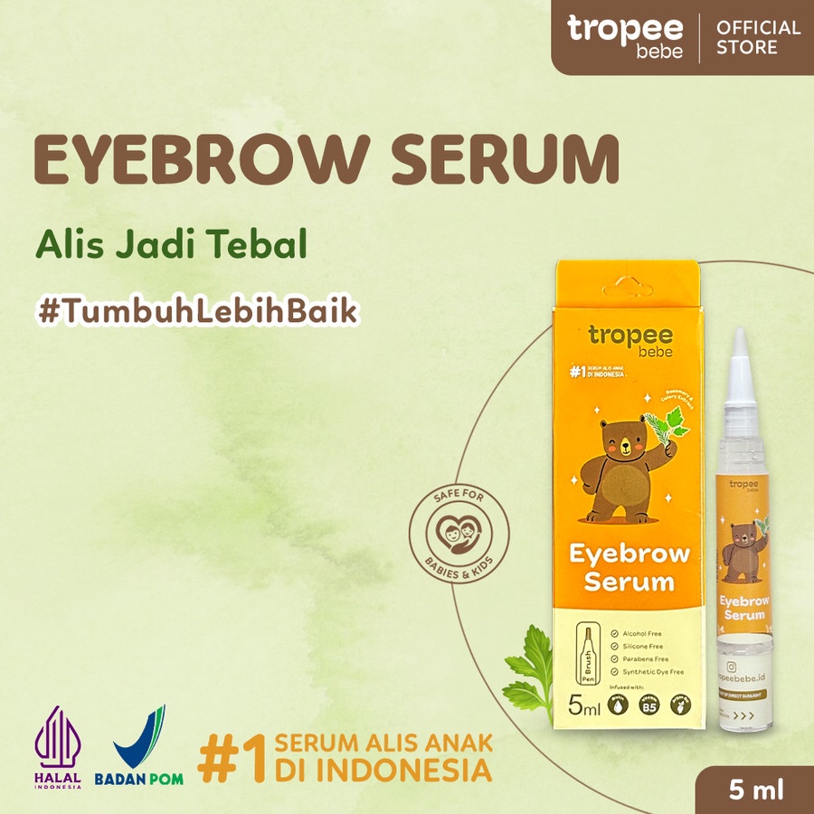 Makassar  Tropee Bebe Eyebrow Serum Penumbuh Alis Bayi dan Anak 5 Ml