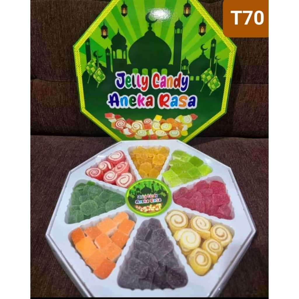 

JELLY CANDY PREMIUM 8 RASA / JELLY