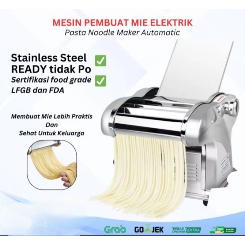 Mesin pembuat mie otomatis 3 pisau