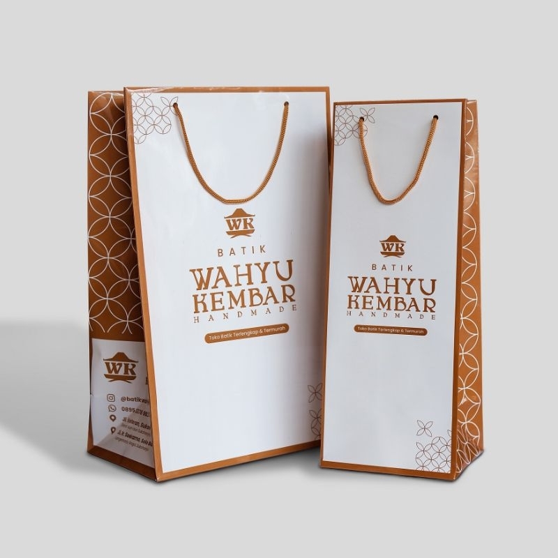 

Paper Bag - Batik Wahyu Kembar